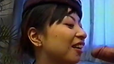 Asian Stewardess Creampie