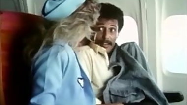 Stewardesses fuck and suck in 'Sky Foxes' (1986) - part 2