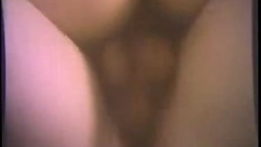 Vintage she rides and he cum on her ass