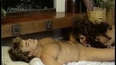 Beautiful lady in retro porn movie