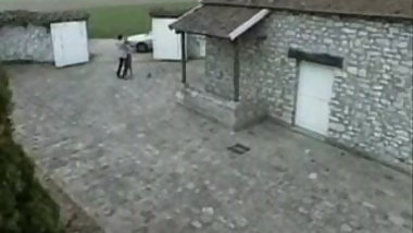 Accident video of hard outdoor sex