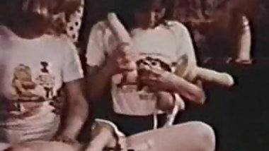 Vintage Lesbian Orgy