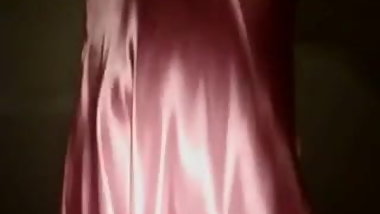 Rose Satin Nightie 2