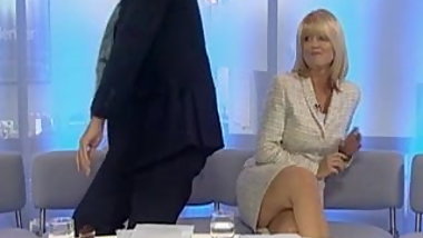 Christine Talbot Showing Off Her Legs