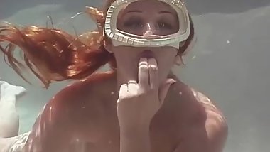 SOME AMAZING VINTAGE MASKS UNDERWATER