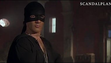 Catherine Zeta-Jones Topless in 'The Mask of Zorro' On ScandalPlanetCom