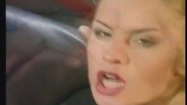 Two Dicks for Big Natural Breasted Slut. DP & Anal