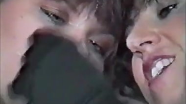 Vintage handjob facial