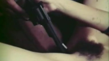 Marlene Willoughby - Black Cock and Firearm - Vintage Loop