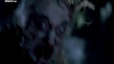 Anna Falchi sex scene from Cemetary Man
