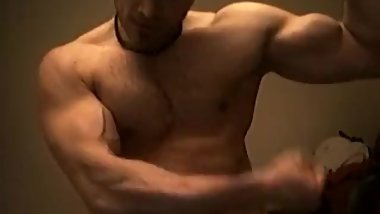 Vintage Naked Flexing