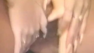 candy evans takes a bath