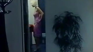 Retro jilling in the shower.