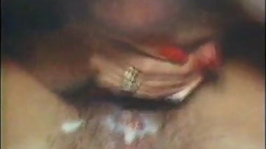 Amber Hunt vintage long nails blowjob