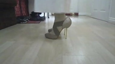 Walking in Big Dorcet Louboutins