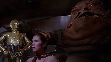 Princess Leia Slave Scenes - Carrie Fisher