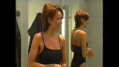 Claire Sweeney Black Underwear NN