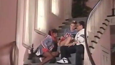 Alicia Monet, Angel Kelly, Barbara Dare in vintage xxx scene