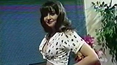 teen debut with old man in vintage movie