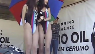 Vintage Japanese Race Queens- Cosmo Oil Girls