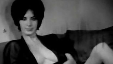 Young Busty Girl Dishes out Her Big Boobs (1960s Vintage)