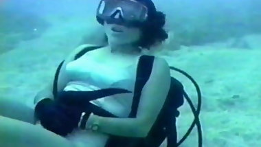 Grey One Piece Scuba Diver