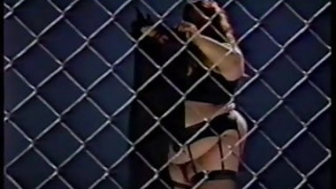 FOUND FOOTAGE: VHS clip of a SSBBW stripper - No Sound