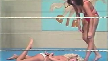 Topless Retro Ring Wrestling