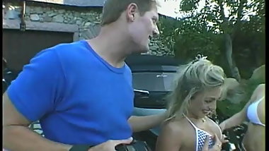 Classic Two gold diggers ready for anything