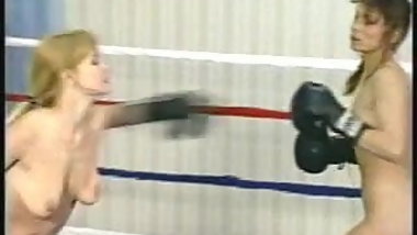 Vintage Topless Boxing Fight