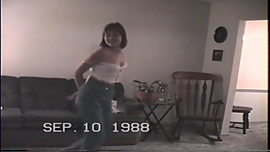 My wife dances and strips nude