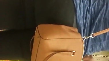 very fat white paag in yoga pants