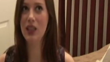 Amateur vintage beauty cocksucking before sex