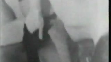 50s interracial lesbo - threesome