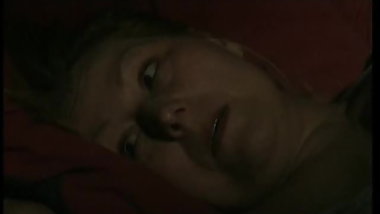 Bored housewife pleasing a young man