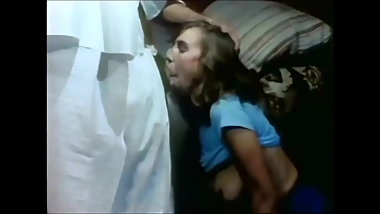 Classic Scenes - Little Oral Annie deepthroats Ron Jeremy