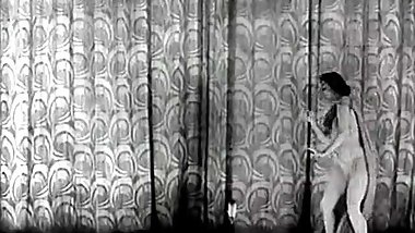 Mature Lady Strips on the Stage (1940s Vintage)