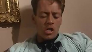 Moana Pozzi orgy in Folle desiderio anale (1991)