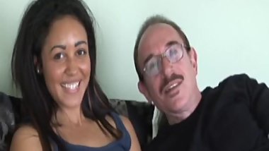 Anal debutante plowed by older guy