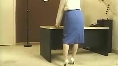Vintage Asian office strip