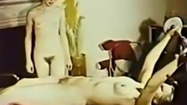 Vintage lesbian workout