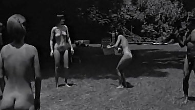 Vintage 60's Nudist Trailer