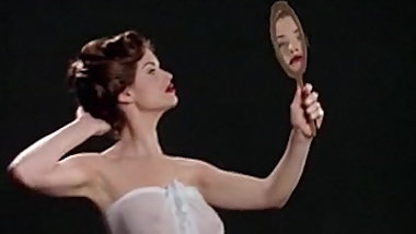 I Enjoy Being A Girl - retro glamour beauty tease