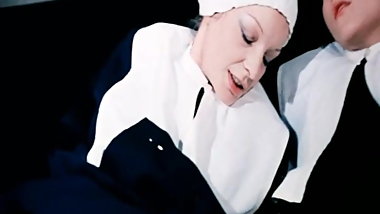 Scene of anal fuck nuns from retro movie