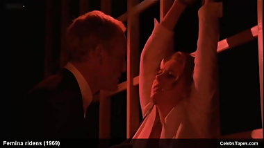 Vintage Celeb Actress Dagmar Lassander Naked & BDSM Scenes