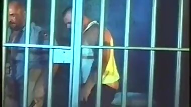 Security Bear Fucks His Prisoner
