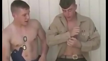A Marine & Army Men Fuck