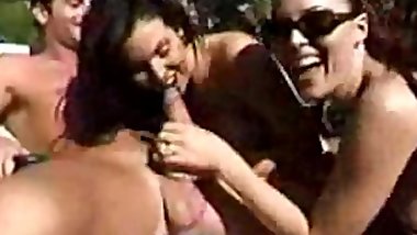 Alisha Klass in home hardcore with Disturbed-soundtrack