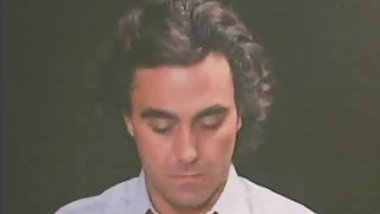 Retro under the table blowjob