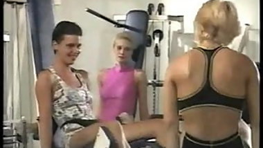 Lady D goes to gym.